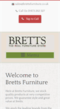 Mobile Screenshot of brettsfurniture.co.uk